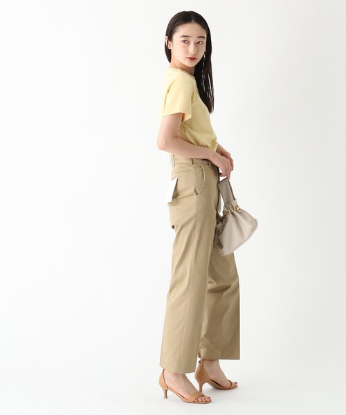 OPAQUE.CLIP(オペークドットクリップ)の「◆メッセージプリントTシャツ【WEB限定サイズ】(Tシャツ/カットソー・レディース・ブラック/オフホワイト/イエロー・40/38/42)」の13枚目の写真