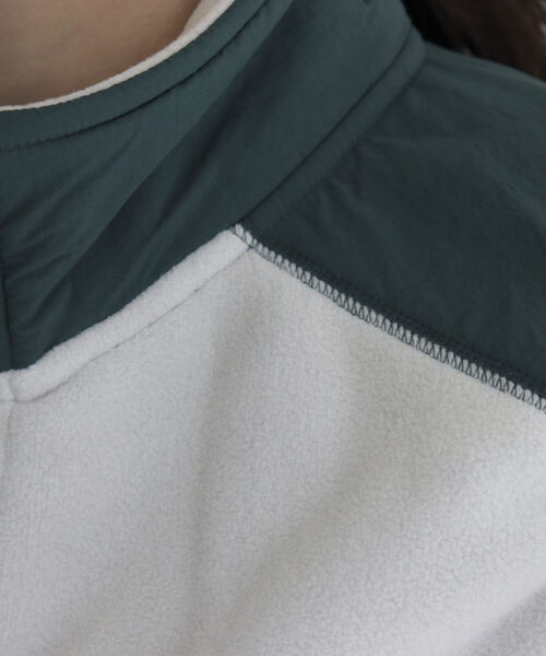 WILD THINGS(ワイルドシングス)の「【別注カラーあり】【WILD THINGS/ワイルドシングス】POLARTEC VEST フリースベスト(ベスト・レディース・ライトグレー/ブラック・M)」の21枚目の写真