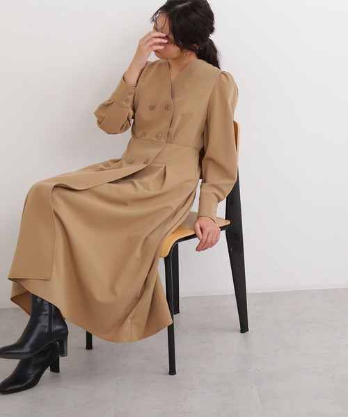 トレンチディテールワンピース ワンピース Natural Beauty Basic ナチュラルビューティーベーシック のファッション通販 Zozotown