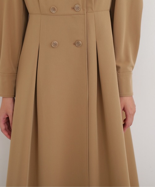 NATURAL BEAUTY BASIC(ナチュラルビューティーベーシック)の「トレンチディテールワンピース(ワンピース・レディース・ネイビー/キャメル/グレイッシュベージュ・SMALL/MEDIUM)」の11枚目の写真