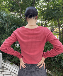 バタフライエンブレムロングスリーブ / Butterfly emb. Long Sleeve