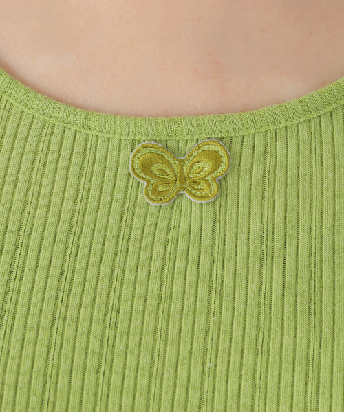 Oriens JOURNAL STANDARD（オリエンス ジャーナルスタンダード）の「バタフライエンブレムロングスリーブ / Butterfly emb. Long Sleeve（Tシャツ/カットソー・レディース・ホワイト/レッド/モスグリーン・FREE）」の19枚目の写真