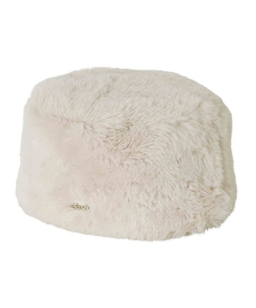 X-girl（エックスガール）の「COSSACK CAP（ハンチング/ベレー帽・レディース・ブラック/ホワイト/ブラウン・ONE SIZE）」の12枚目の写真