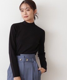 N.（N. Natural Beauty Basic） | 【松井愛莉さん着用】◆総針ボトルネック長袖ニット(ニット/セーター)