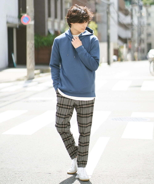 a.v.v(アーヴェヴェ)の「【累計2.5万枚販売】ソフトダンボールなめらかパーカー(パーカー・メンズ・グリーン/ブルー/ベージュ/ボルドー/モカ/オレンジ・46/50/48/44/52)」の19枚目の写真