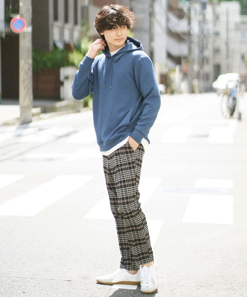 a.v.v(アーヴェヴェ)の「【累計2.5万枚販売】ソフトダンボールなめらかパーカー(パーカー・メンズ・グリーン/ブルー/ベージュ/ボルドー/モカ/オレンジ・46/50/48/44/52)」の20枚目の写真