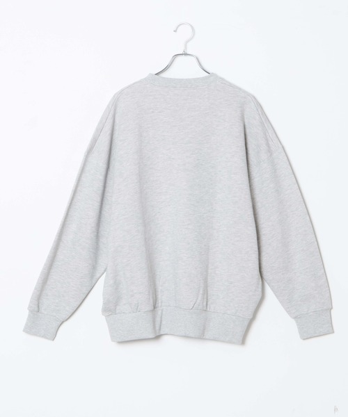 WEGO（ウィゴー）の「WEGO/刺繍ワッペンプルオーバー（スウェット・レディース・オートミール/ネイビー・FREE）」の19枚目の写真