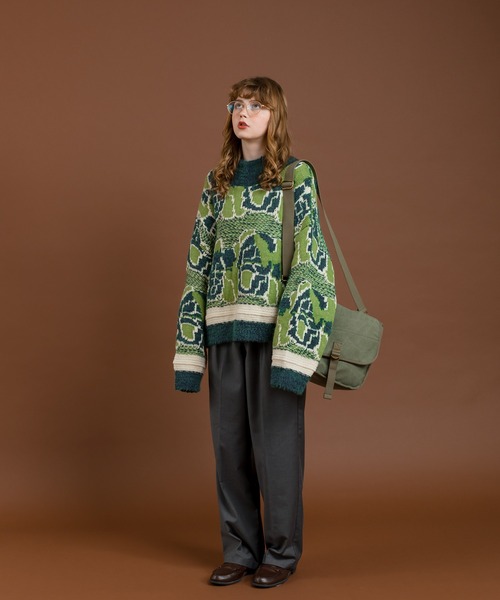 MUHET（ミュエータ）の「タックパンツ（その他パンツ・レディース・グレー/ブラウン・SMALL/MEDIUM/X-LARGE）」の10枚目の写真