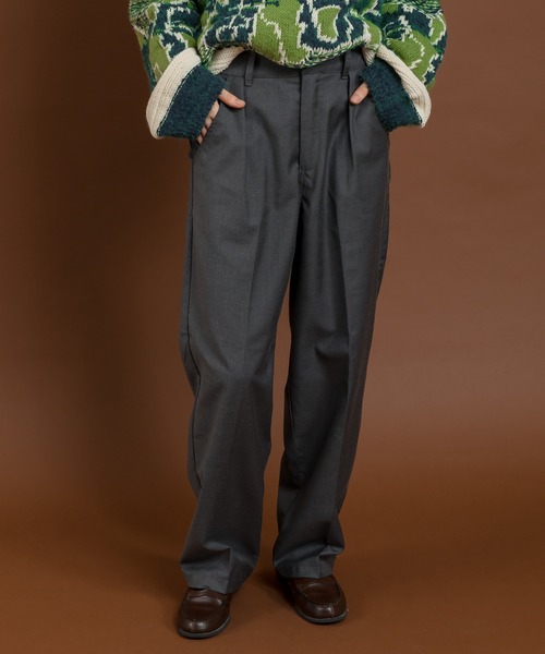 MUHET（ミュエータ）の「タックパンツ（その他パンツ・レディース・グレー/ブラウン・SMALL/MEDIUM/X-LARGE）」の6枚目の写真