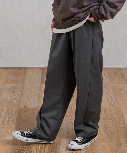 MUHET（ミュエータ）の「タックパンツ（その他パンツ・レディース・グレー/ブラウン・SMALL/MEDIUM/X-LARGE）」の19枚目の写真