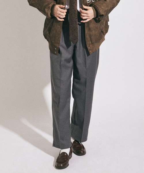 MUHET（ミュエータ）の「タックパンツ（その他パンツ・レディース・グレー/ブラウン・SMALL/MEDIUM/X-LARGE）」の12枚目の写真