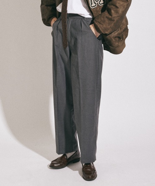 MUHET（ミュエータ）の「タックパンツ（その他パンツ・レディース・グレー/ブラウン・SMALL/MEDIUM/X-LARGE）」の13枚目の写真