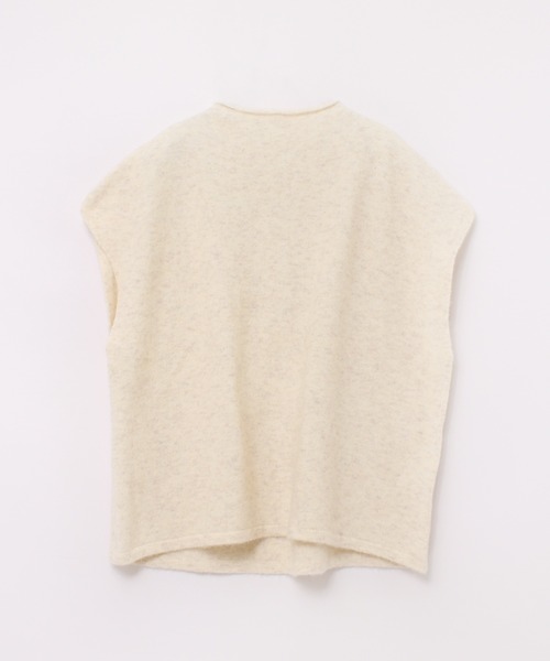 RNA-N（アールエヌエーエヌ）の「K2610 マシュマロタッチベスト（ベスト・レディース・クリーム/アイボリー/ブラック・MEDIUM）」の5枚目の写真