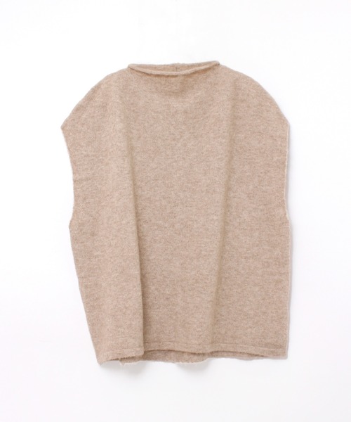 RNA-N（アールエヌエーエヌ）の「K2610 マシュマロタッチベスト（ベスト・レディース・クリーム/アイボリー/ブラック・MEDIUM）」の6枚目の写真