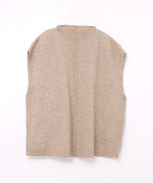 RNA-N（アールエヌエーエヌ）の「K2610 マシュマロタッチベスト（ベスト・レディース・クリーム/アイボリー/ブラック・MEDIUM）」の4枚目の写真