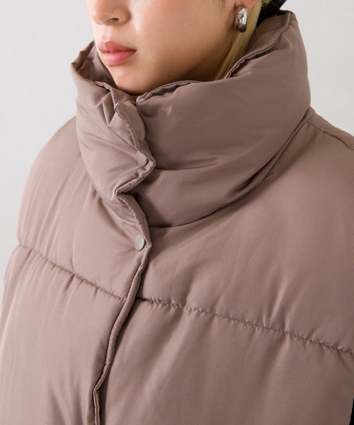 SpRay（スプレイ）の「モンスター中綿ベスト（ベスト・レディース・アイボリー/ベージュ/モカ/ブラック・FREE）」の13枚目の写真