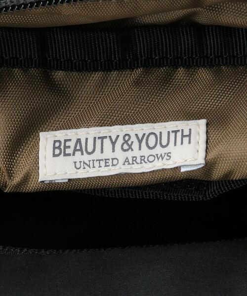 BEAUTY&YOUTH UNITED ARROWS（ビューティーアンドユースユナイテッドアローズ）の「by 小松マテーレ ダブルポケット ショルダーバッグ（ショルダーバッグ・メンズ・ブラック・FREE）」の5枚目の写真