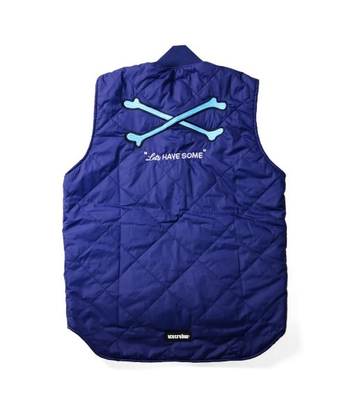 ICECREAM（アイスクリーム）の「QUILTING VEST（ベスト・メンズ・ブラック/カーキ/ネイビー・MEDIUM/LARGE/SMALL）」の3枚目の写真