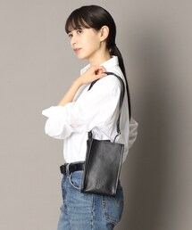 ⭐️美品⭐️ HIROFU ワンショルダーバッグ　チャーム付き　スエード裏地　本革 HIROFU｜ヒロフのショルダーバッグ通販 - ZOZOTOWN