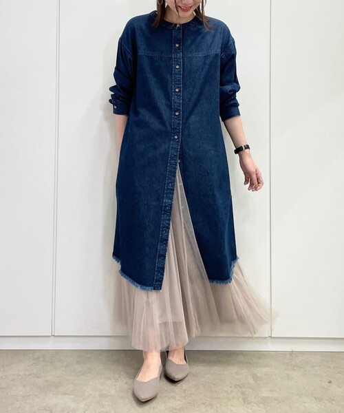 SHOO・LA・RUE(シューラルー)の「◆チュール ボリューム ロングスカート(スカート・レディース・ブラック系2/ベージュ系その他2/ベージュ系その他6・00)」の7枚目の写真