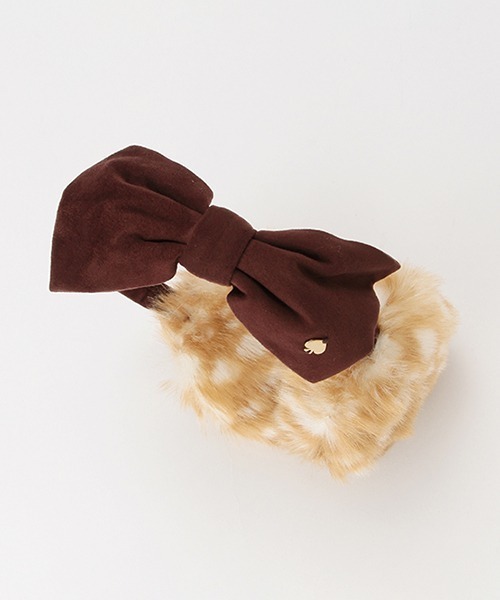 kate spade new york kids（ケイトスペードニューヨーク）の「トドラー ボウイヤーマフ（イヤーマフ・キッズ・ベージュ/ピンク/サックスブルー・FREE）」の14枚目の写真