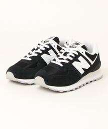 NEW BALANCE（ニューバランス）の「スエード/メッシュアッパースニーカー エッセンシャルパックパック WL574（スニーカー・メンズ）」