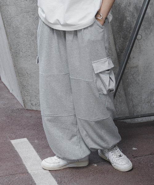 【未使用タグ付美品】INDIA IS BEAUTIFUL イージーカーゴパンツ クーポン】ZIP イージーカーゴパンツ(506004648