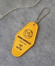 （What it isNt）ART BY MARKGONZALES（ワットイットイズント）の「【（What it isNt）ART BY MARKGONZALES / (ワットイットイズント) アートバイ マークゴンザレス 】 モーテル キーホルダー (サークルロゴ)（キーホルダー）」