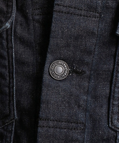 MONSIEUR NICOLE（ムッシュニコル）の「ISKO（イスコ）デニムGジャン（デニムジャケット・メンズ・ネイビー/ブルー・MEDIUM/LARGE）」の10枚目の写真