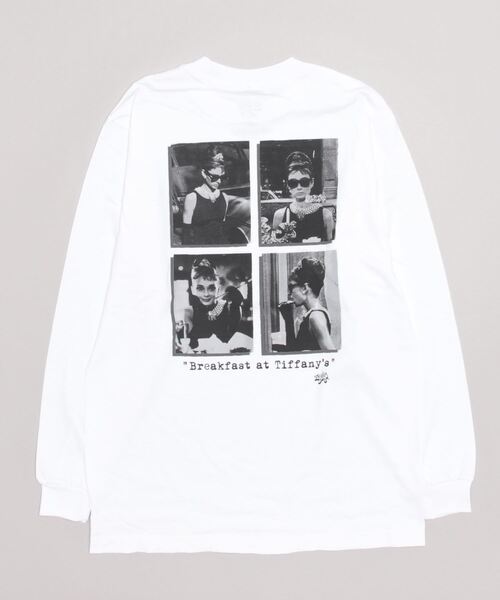 Mag.（マグ）の「AUDREY HEPBURN（Tシャツ/カットソー・メンズ・ホワイト/ブラック・MEDIUM/LARGE/X-LARGE）」の3枚目の写真