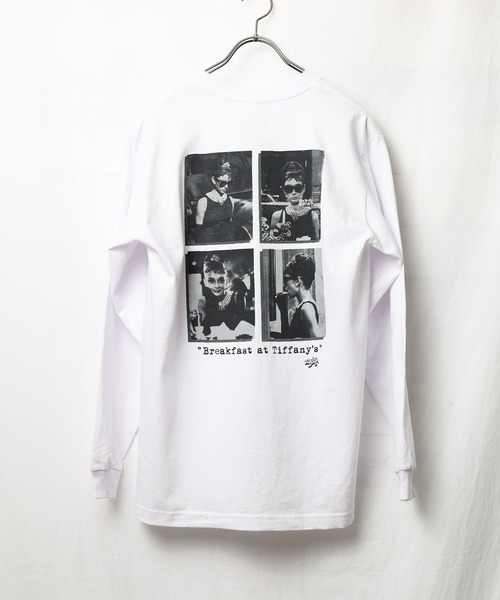 Mag.（マグ）の「AUDREY HEPBURN（Tシャツ/カットソー・メンズ・ホワイト/ブラック・MEDIUM/LARGE/X-LARGE）」の4枚目の写真