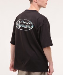 MANASTASH/マナスタッシュ/RE:PET TEE METALLIC LOGO