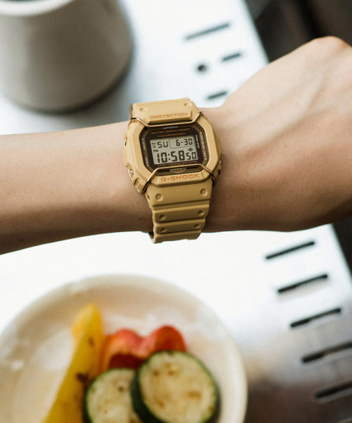 G-SHOCK(ジーショック)の「G-SHOCK/ジーショック 腕時計 DW-5600PT-5JF(デジタル腕時計・メンズ・ベージュ・FREE)」の6枚目の写真