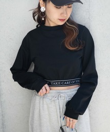 WEGO | WEGO/ロゴテープショートスウェット(スウェット)