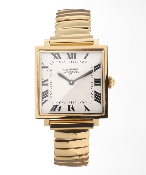 Vague Watch Co ヴォーグウォッチ Carre カレ ホワイト文字盤 VAGUE WATCH CO.（ヴォーグウォッチカンパニー）の「【VAGUE WATCH