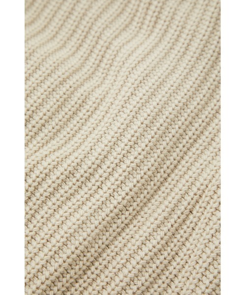 MOUSSY（マウジー）の「FRILL CABLE カーディガン（カーディガン/ボレロ・レディース・ライム/ライトベージュ/ライトピンク/ネイビー・FREE）」の21枚目の写真