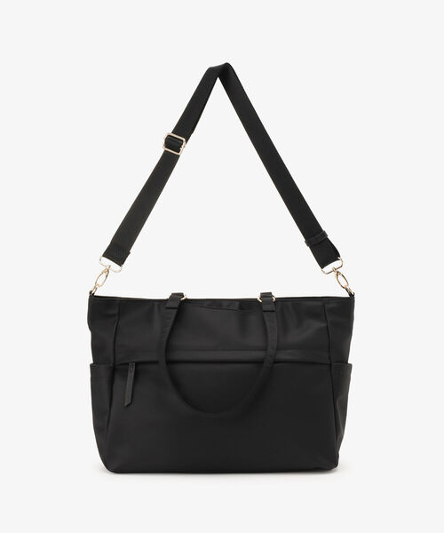 Afternoon Tea(アフタヌーンティー)の「3WAYトートバッグ(トートバッグ・レディース・ブラック/グレー・ONE SIZE)」の13枚目の写真