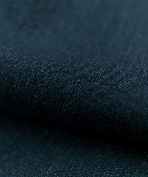 atONE(アットワン)の「atONE 後編み上げリボン付きブーツカットデニムパンツ(デニムパンツ・レディース・ワンウォッシュ/ブルー・M/LL/L/4L/3L)」の16枚目の写真