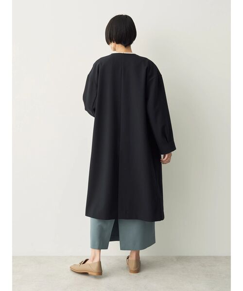 YECCA VECCA(イェッカヴェッカ)の「ノーカラーコート(ノーカラーコート・レディース・ネイビー/ベージュ/ライトベージュ・FREE)」の13枚目の写真