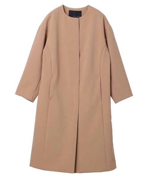 YECCA VECCA(イェッカヴェッカ)の「ノーカラーコート(ノーカラーコート・レディース・ネイビー/ベージュ/ライトベージュ・FREE)」の22枚目の写真