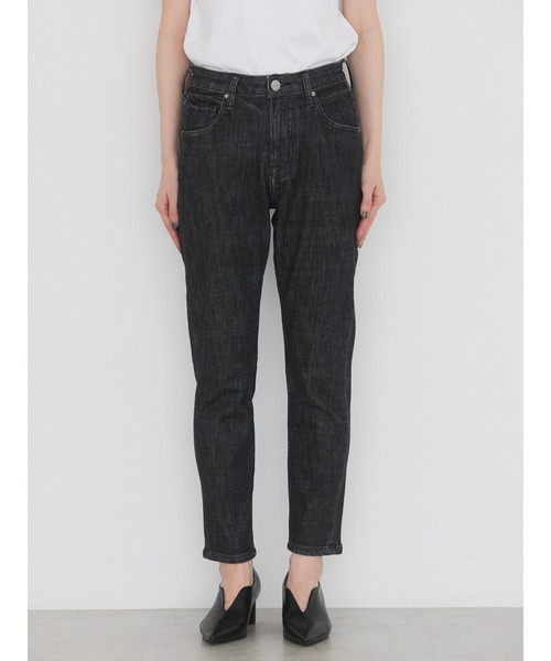 AMERICAN HOLIC(アメリカンホリック)の「【WEB限定】テーパードデニム(-3cm)(デニムパンツ・レディース・ブラック/インディゴブルー/ワンウォッシュ/ライトインディゴブルー/ブルー系その他・XL/XS/S/L/M)」の13枚目の写真