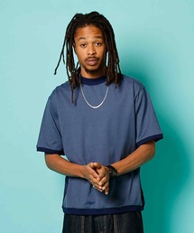 COMMON EDUCATION（コモンエデュケーション）の「COMMON EDUCATION - S/S SIDE MESH MOCK NECK TEE（Tシャツ/カットソー）」