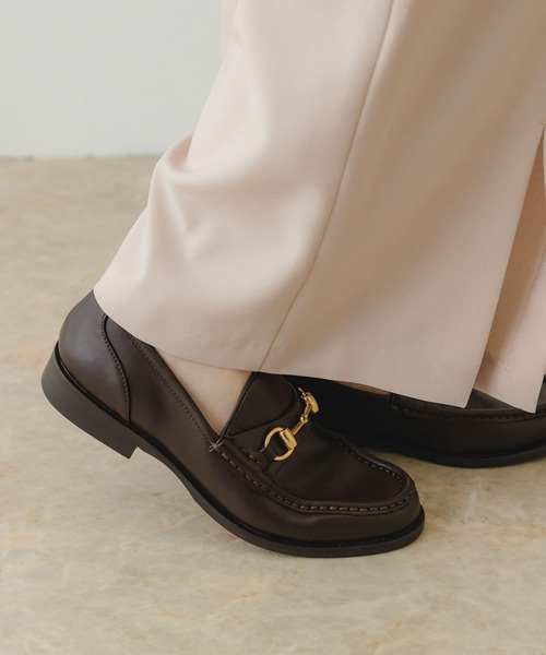 RODE SKO（ロデスコ）の「ビットローファー『メンズサイズあり』（ローファー・レディース・ブラック/ダークブラウン・22.5/24.5/23.5）」の8枚目の写真