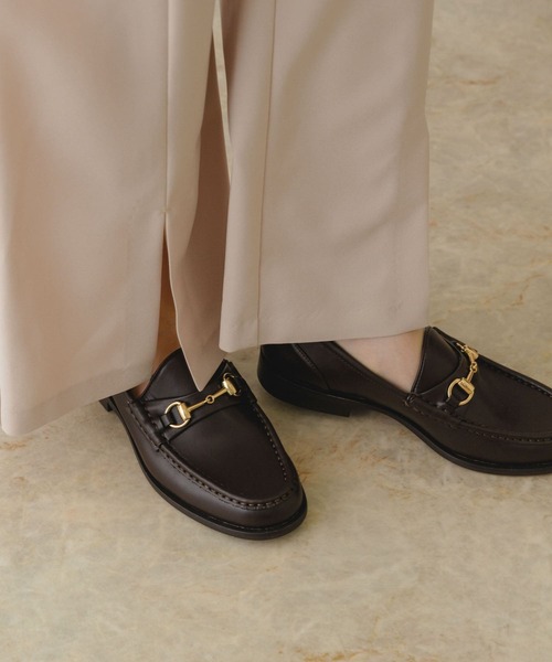 RODE SKO（ロデスコ）の「ビットローファー『メンズサイズあり』（ローファー・レディース・ブラック/ダークブラウン・22.5/24.5/23.5）」の9枚目の写真