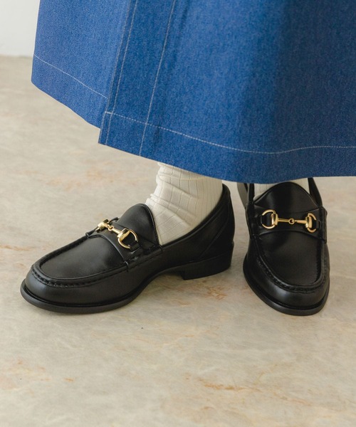 RODE SKO（ロデスコ）の「ビットローファー『メンズサイズあり』（ローファー・レディース・ブラック/ダークブラウン・22.5/24.5/23.5）」の17枚目の写真