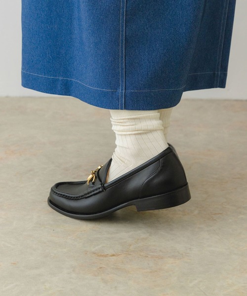 RODE SKO（ロデスコ）の「ビットローファー『メンズサイズあり』（ローファー・レディース・ブラック/ダークブラウン・22.5/24.5/23.5）」の19枚目の写真