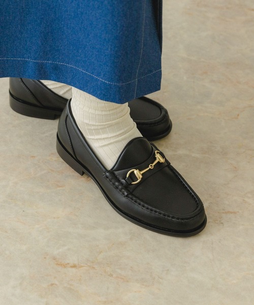 RODE SKO（ロデスコ）の「ビットローファー『メンズサイズあり』（ローファー・レディース・ブラック/ダークブラウン・22.5/24.5/23.5）」の21枚目の写真