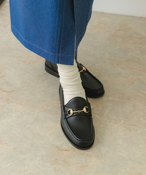 RODE SKO（ロデスコ）の「ビットローファー『メンズサイズあり』（ローファー・レディース・ブラック/ダークブラウン・22.5/24.5/23.5）」の22枚目の写真