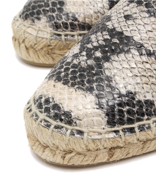 603（ロクマルサン）の「603 エスパドリーユスネークシューズ（その他シューズ・レディース・ベージュ・36/38/37/39）」の4枚目の写真