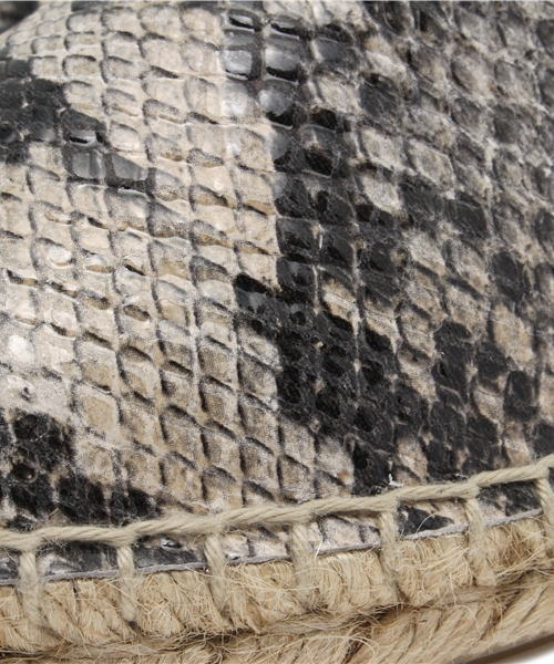 603（ロクマルサン）の「603 エスパドリーユスネークシューズ（その他シューズ・レディース・ベージュ・36/38/37/39）」の7枚目の写真